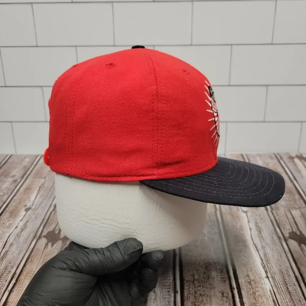 Vintage Maui Stingrays Hawaii Winter Baseball New Era Snapback Hat USA 1993